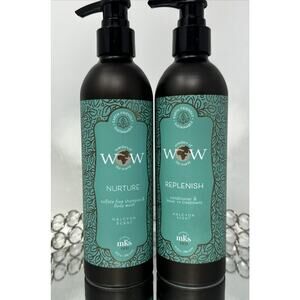 Earthly Body MKS eco WOW Nurture Sulfate Free Shampoo & Body Wash & Conditioner